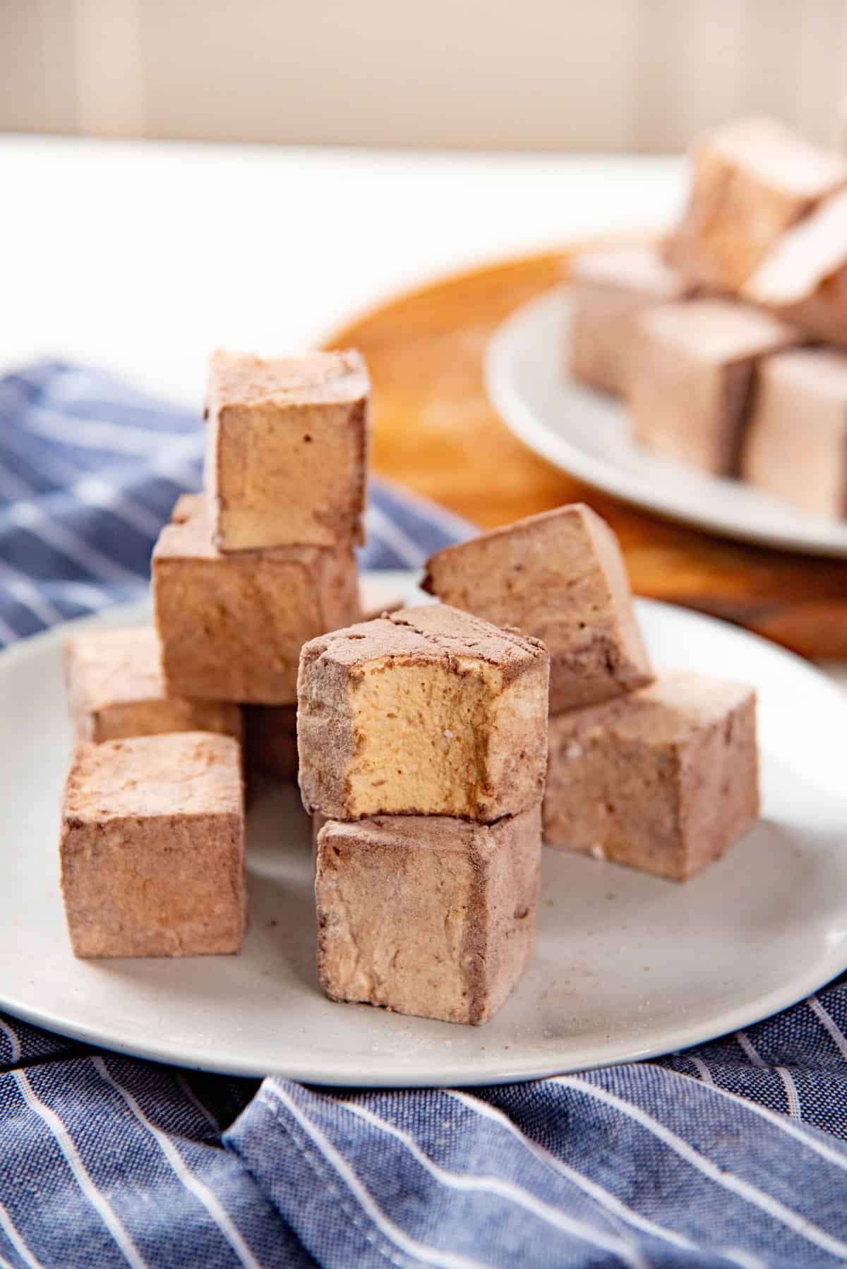 Homemade marshmallows