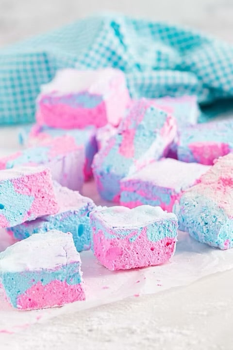 Homemade marshmallows