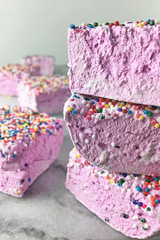 Homemade marshmallows
